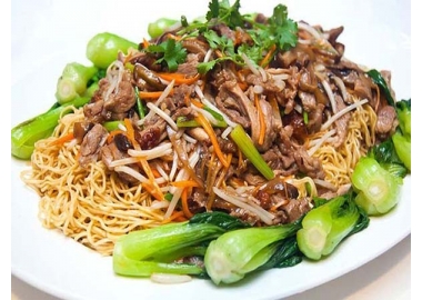 Mì tôm xào tim cật